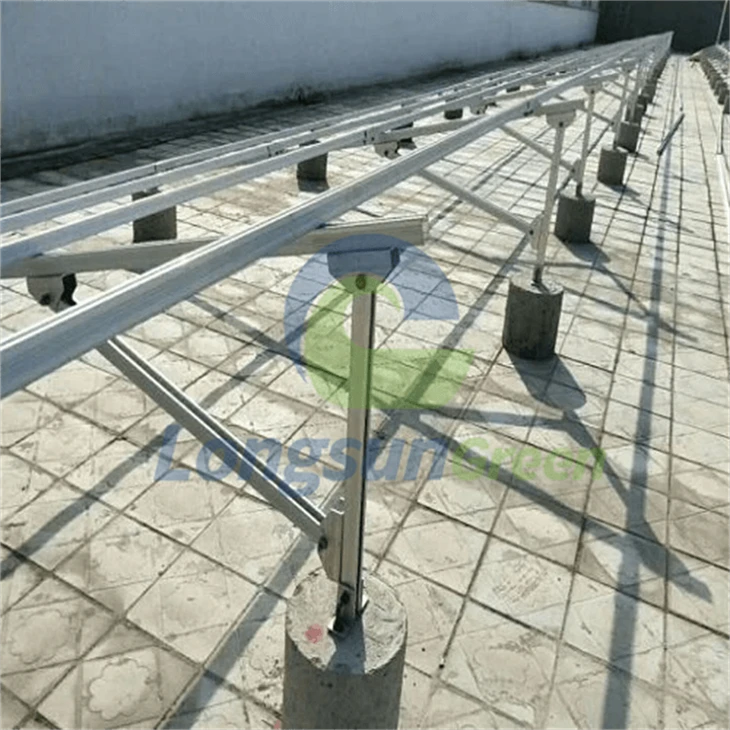 Flat Roof Ballasted Solar Mount Structures suppliers